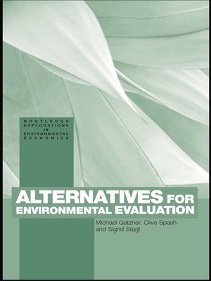 cover image of Alternatives for Environmental Valuation